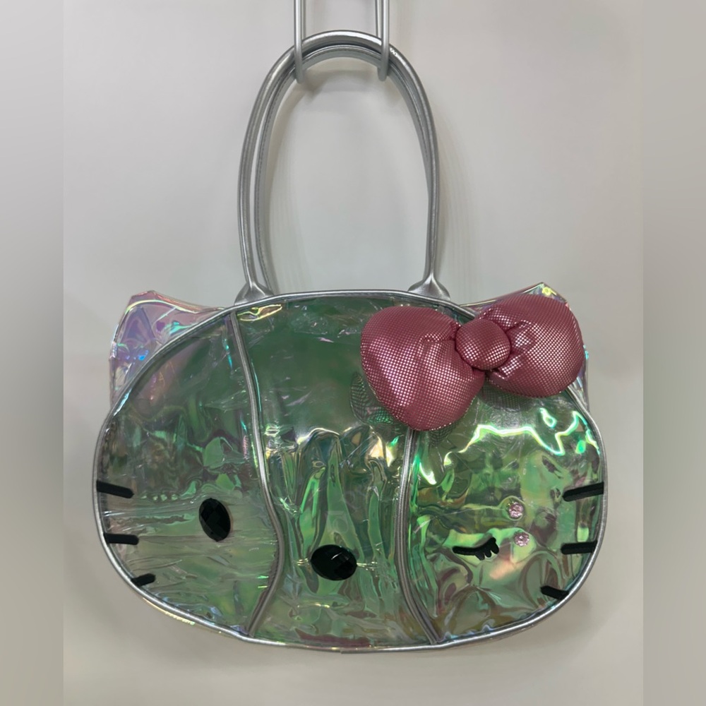 Hello Kitty x Heatherette limited edition clear translucent handbag